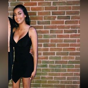 Formal black dress
